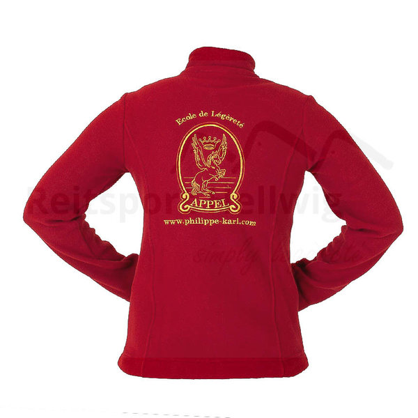 Damen Fleecejacke Logo APPEL* / Ladies fleece jacket logo APPEL*